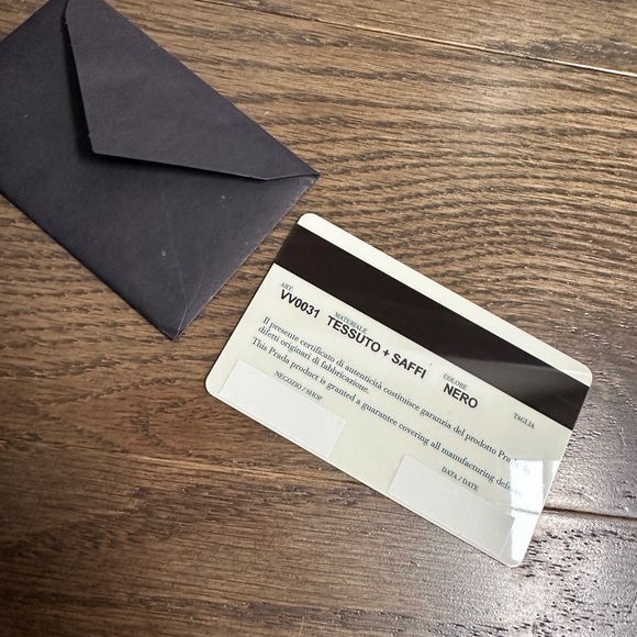 💯 PRADA Logo Black Nylon Carry On Suitcase w/ auth card - Picture 10 of 14